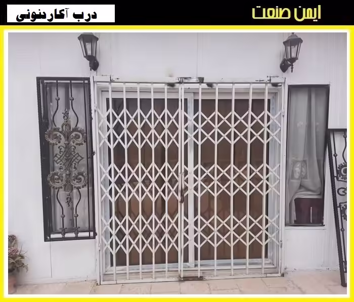 ویژگی های درب آکاردئونی دو لنگه