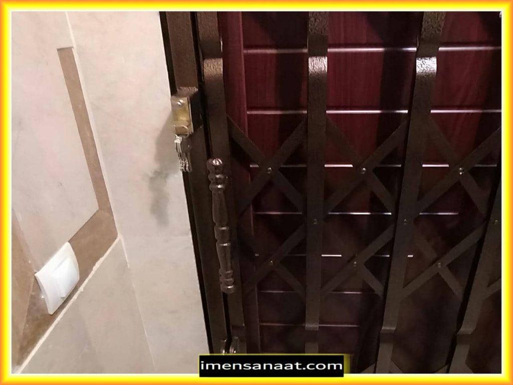 حفاظ آکاردئونی مدل آهنی متحرک