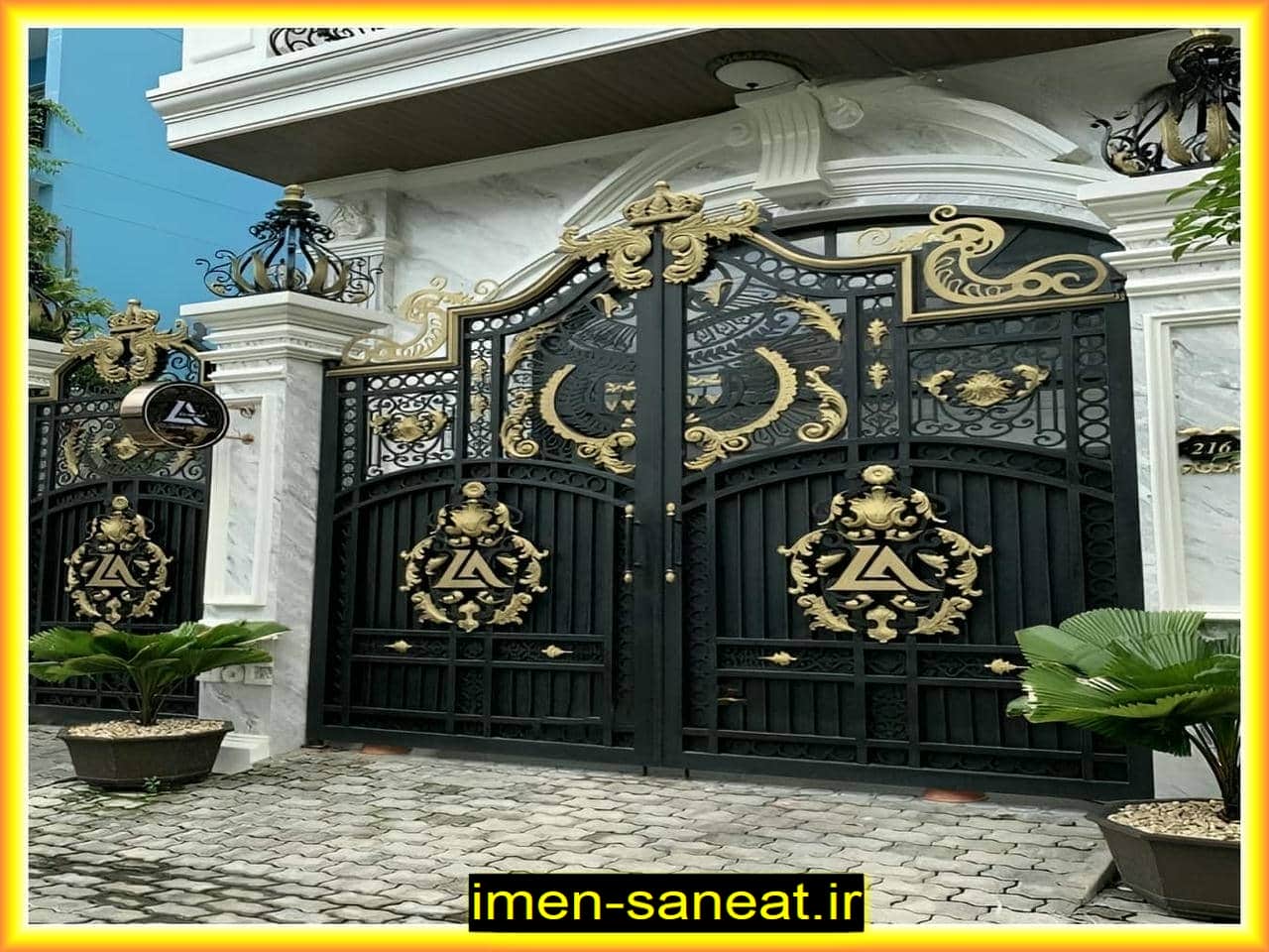 قیمت درب ویلایی ساده و فرفورژه