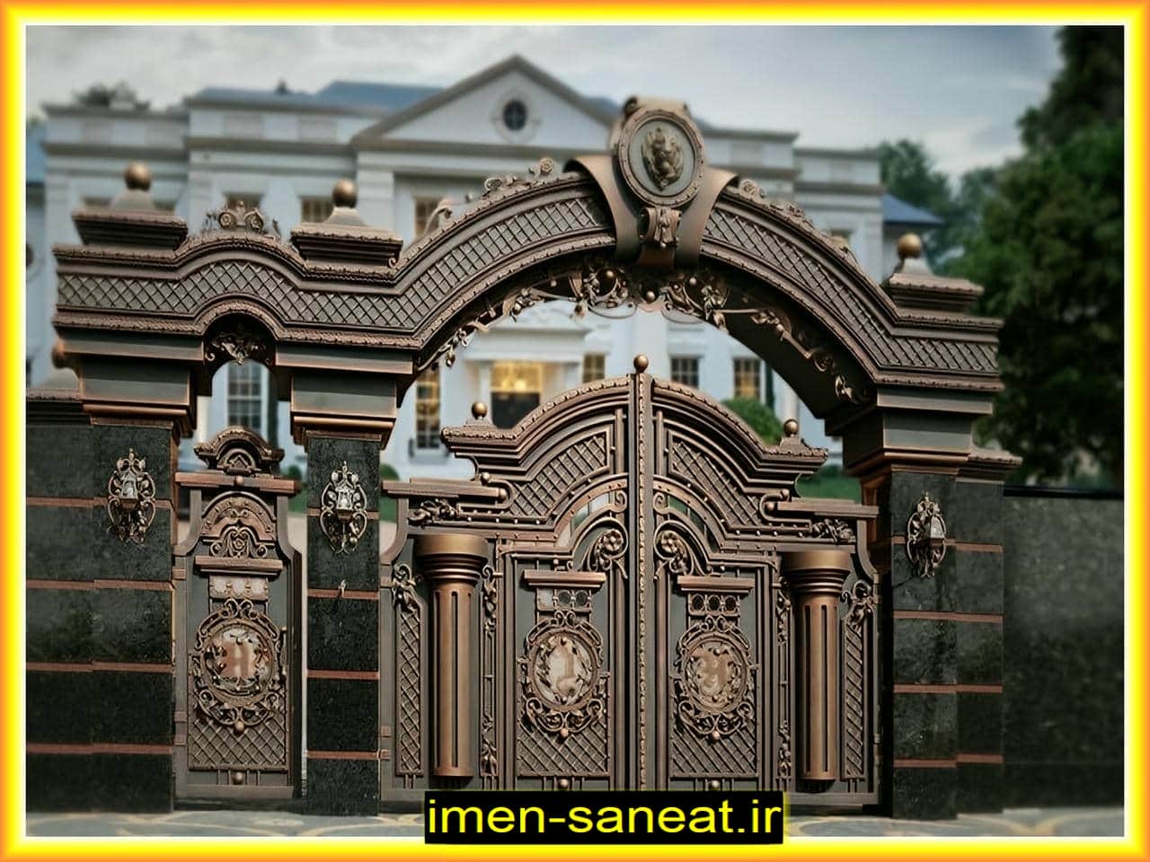 انتخاب درب ویلایی لوکس برای زیبایی و امنیت ساختمان
