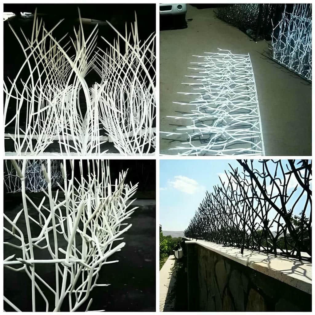 fence-wall-protection-deer-antler-spear-aas ساخت حفاظ بوته ای تراکم 88