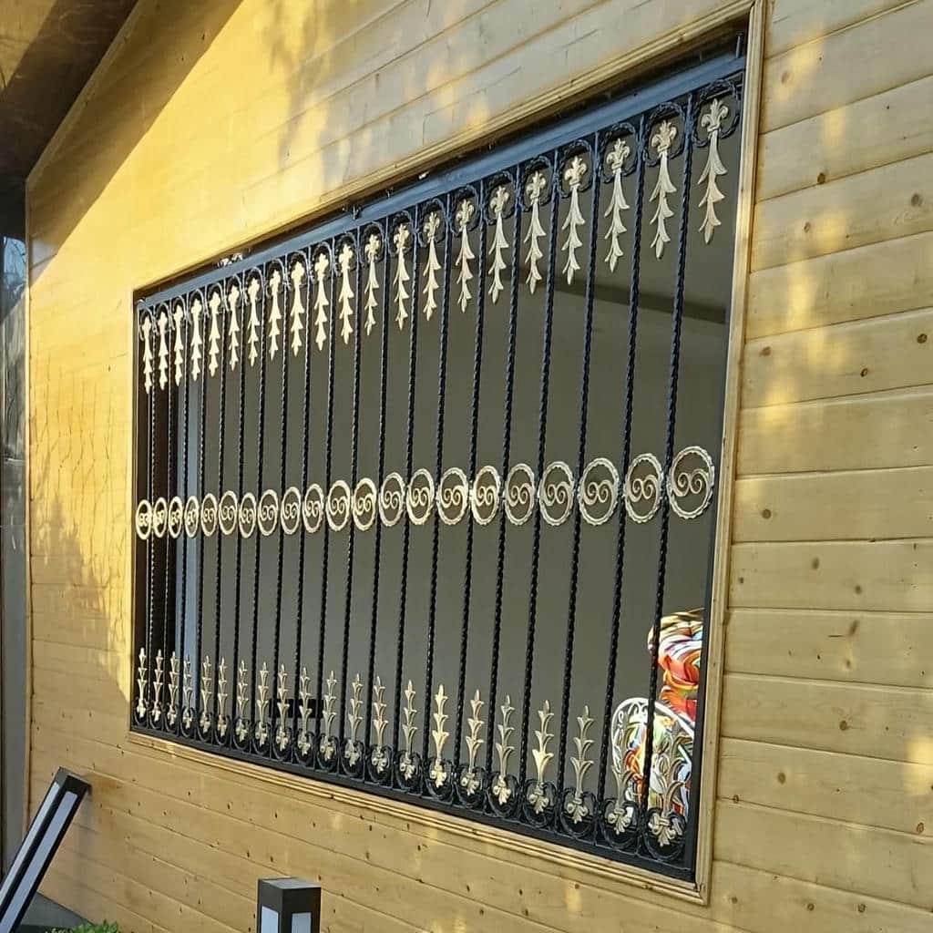 window-guard-iron-fence-wrought-iron-afo سفارش مدل های متنوع حفاظ پنجره