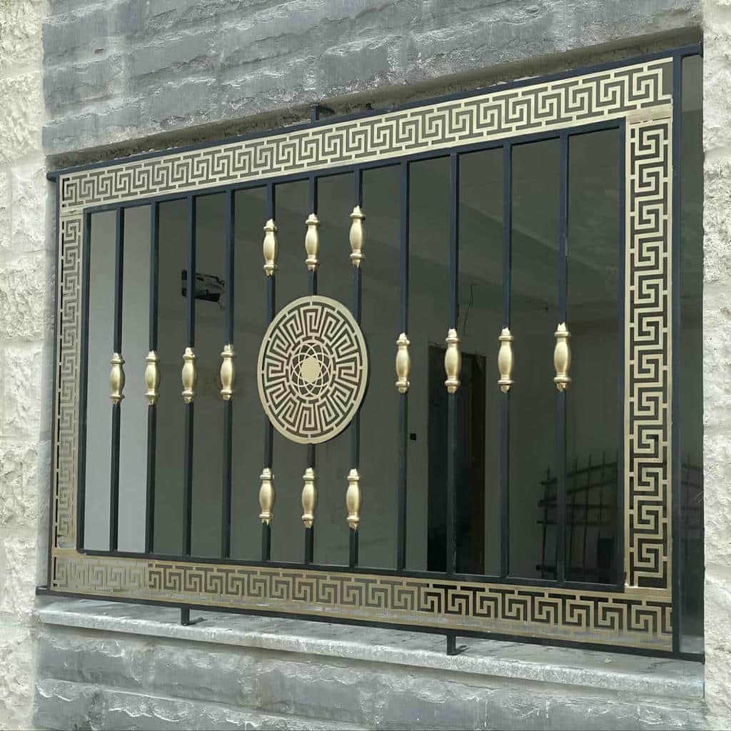 window-guard-iron-fence-wrought-iron-aq خرید مدل های حفاظ پنجره