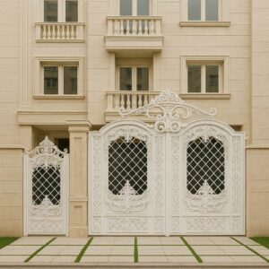 درب توسکا ۷ درب فرفورژه مدل توسکا لوکس