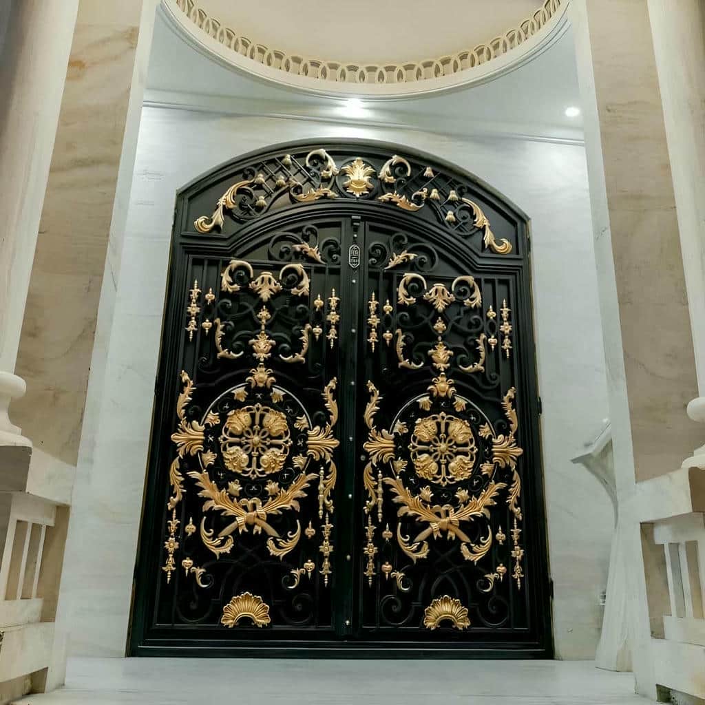 villa-door-wrought-iron-hq مدل های جدید مد روز درب فلزی ویلا
