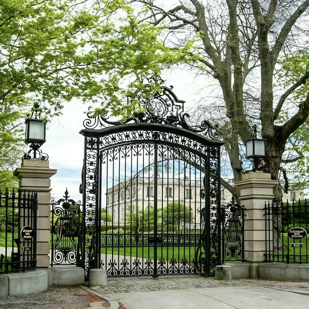 villa-door-wrought-iron-iz ساخت درب حیاط آهنی