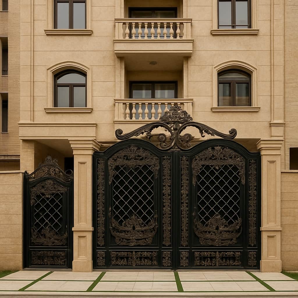 درب توسکا ۶ سفارش درب مدل توسکا فلزی