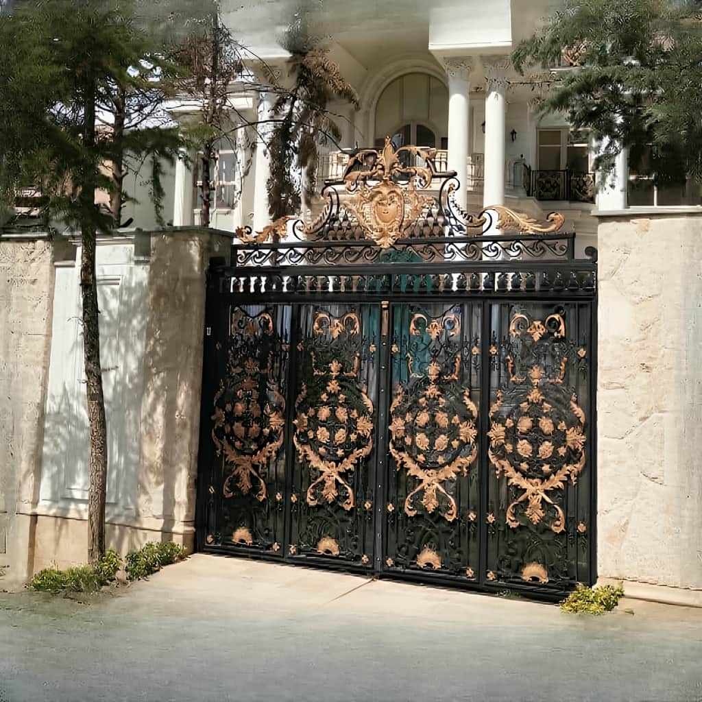درب سنس ۶ درب فلزی مدل سنس مدرن