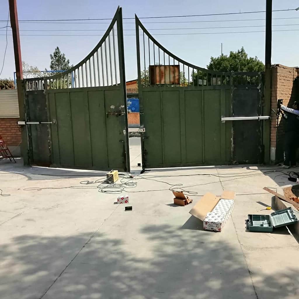 کارخانه جک درب پارکینگ قطعات استاندارد در شیراز