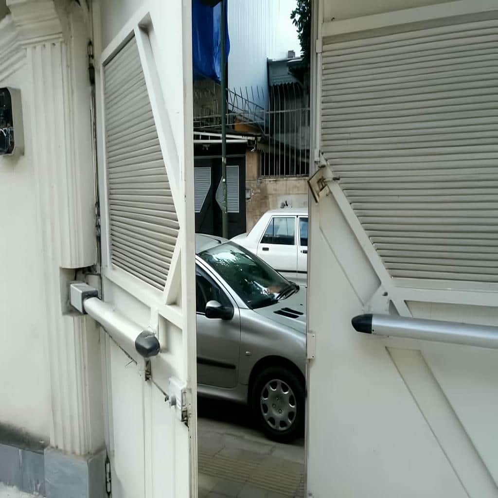 کارخانه جک درب پارکینگ درب لولایی در بجنورد