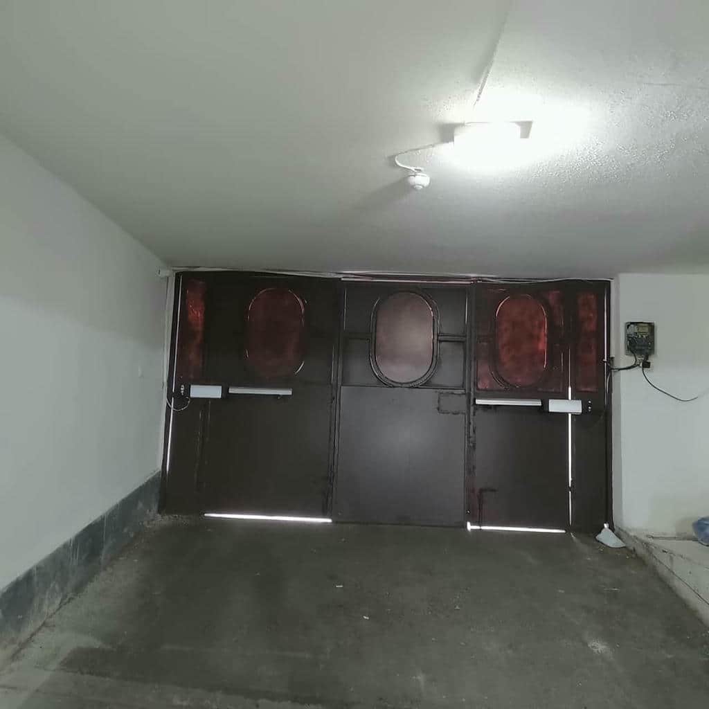 کارخانه جک درب پارکینگ درب لولایی در اشتهارد
