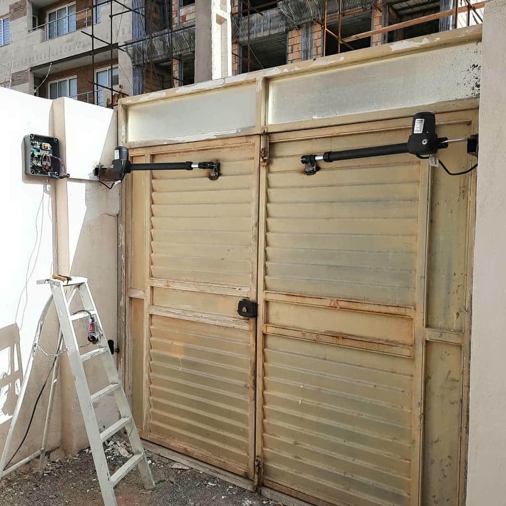 کارخانه جک درب پارکینگ درب لولایی در لواسان