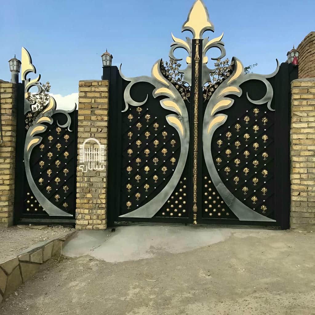 فروش درب حیاط پروفیل سنگین در بابل