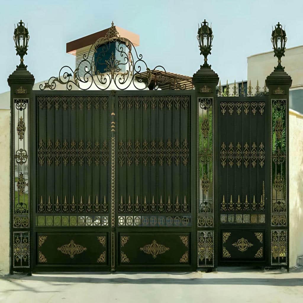 قیمت درب حیاط سفارشی سازی طرح در زاهدان