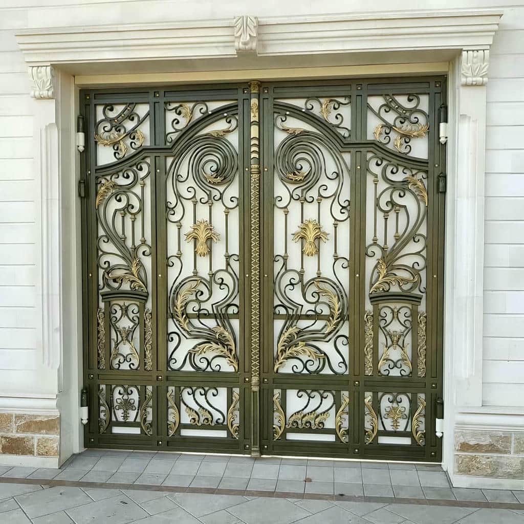 فروش درب حیاط پروفیل سنگین در استان گلستان