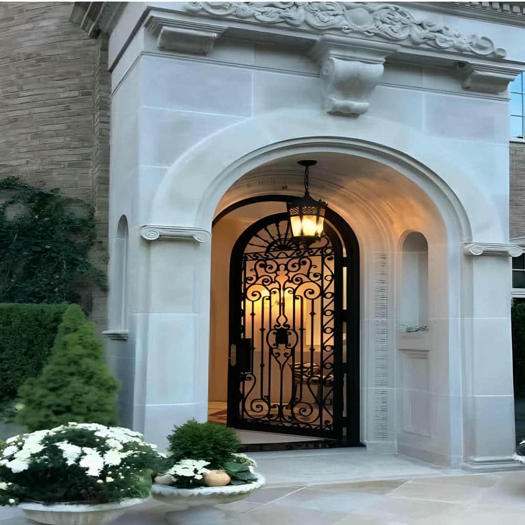 قیمت درب حیاط فلزی ساده در استان گلستان
