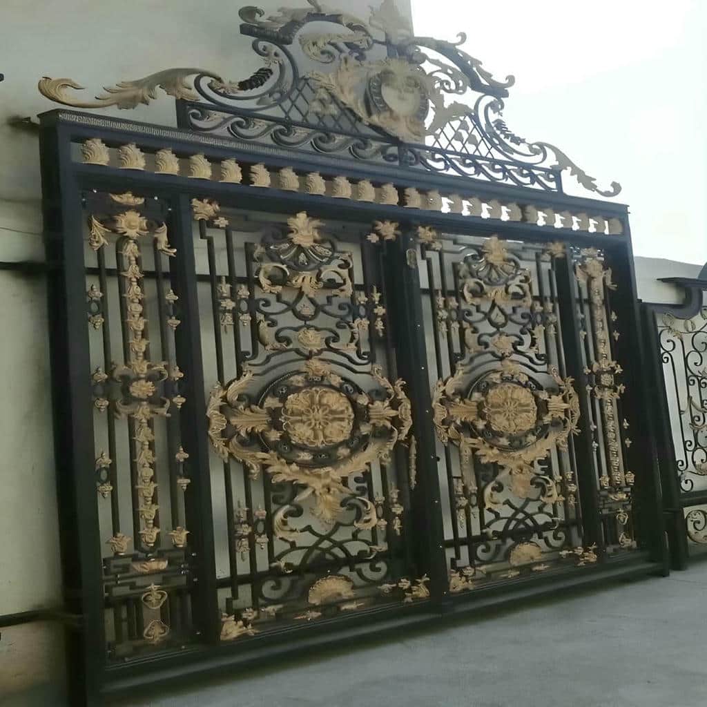 کارخانه درب حیاط رنگ کوره ای در بیرجند