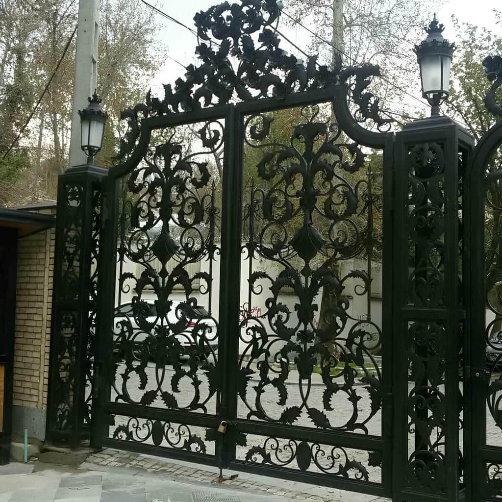 فروش درب حیاط پروفیل سنگین در قائمشهر