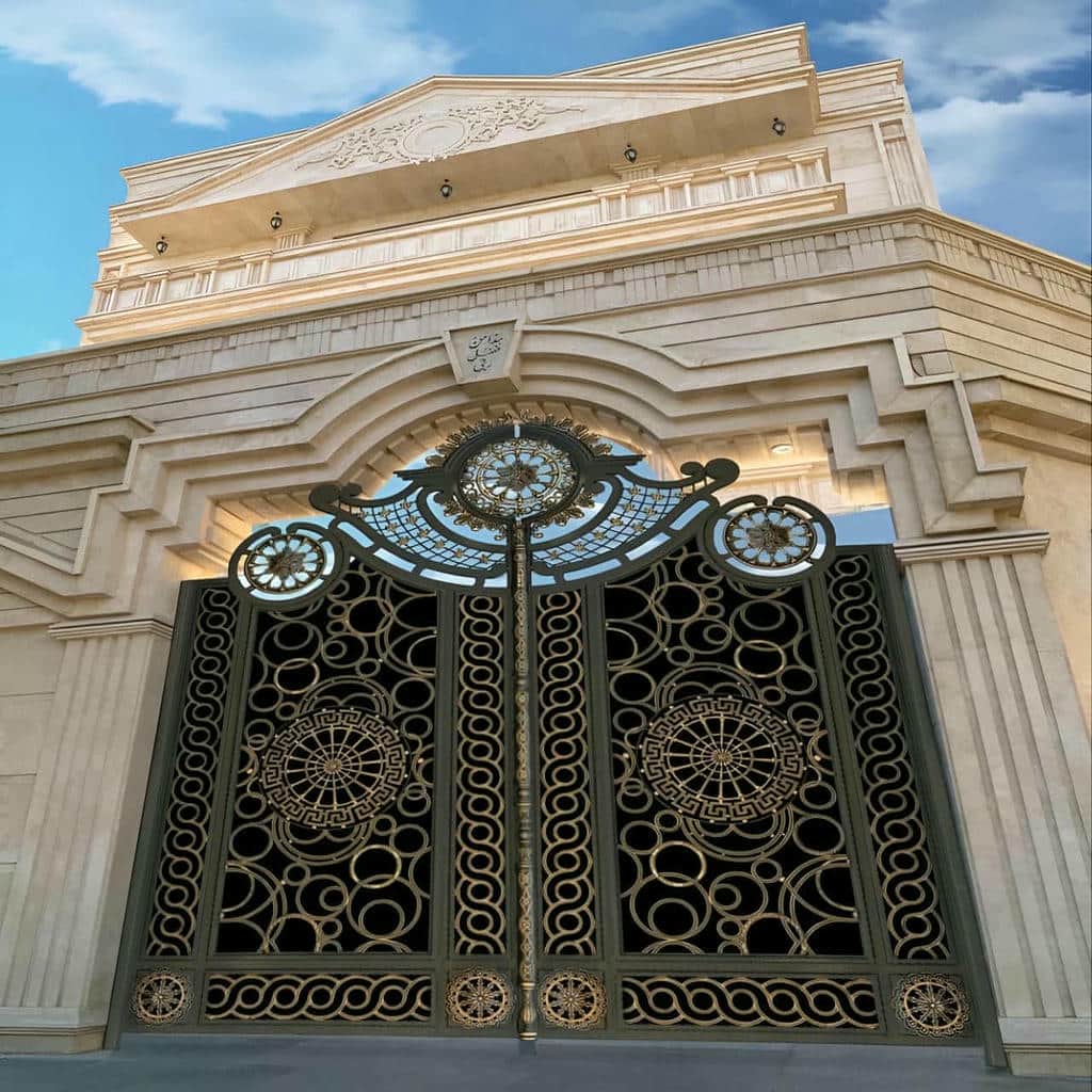 قیمت درب حیاط ویلایی مدرن در پردیس