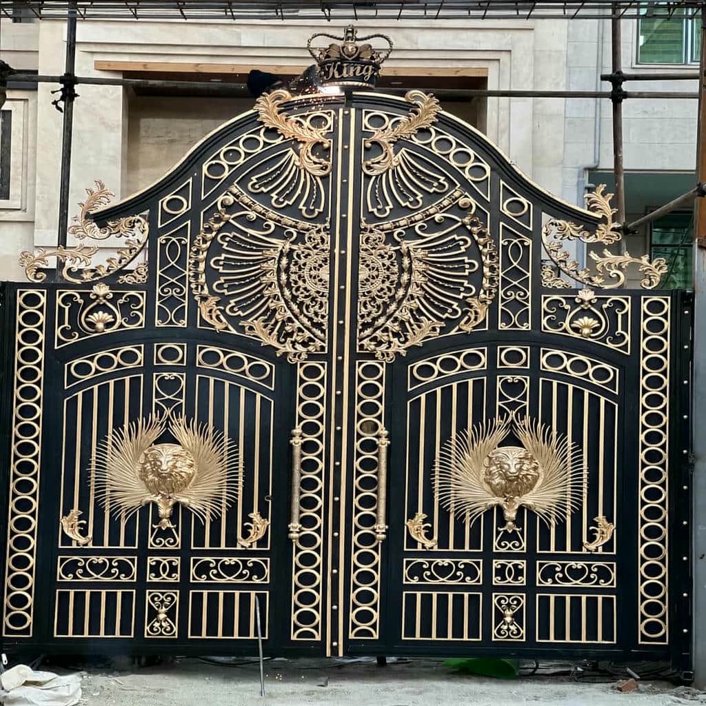 فروش درب حیاط پروفیل سنگین در شهرکرد