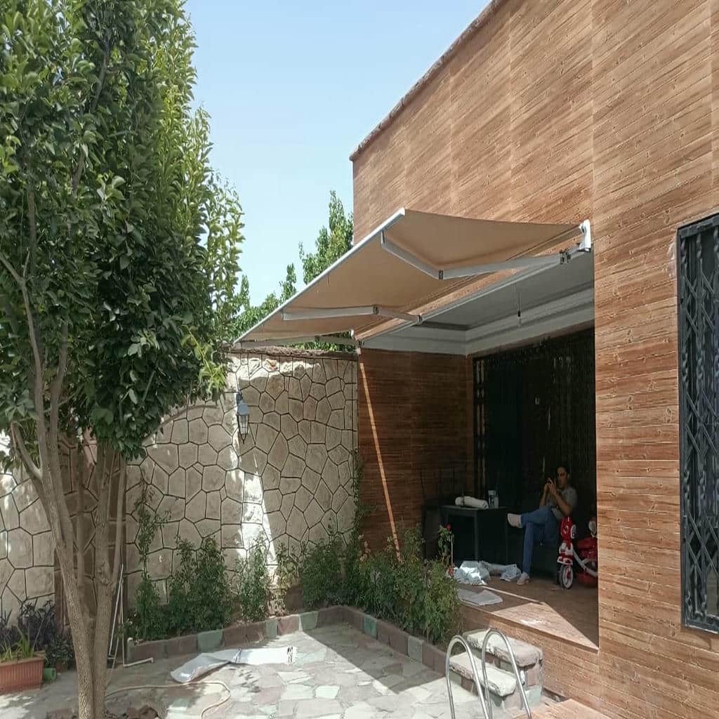 قیمت سایبان برقی پارچه ضدآب در بندر لنگه