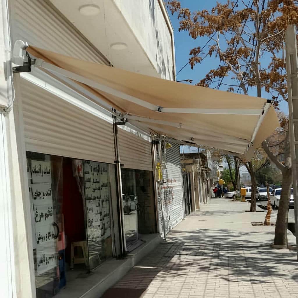 کارخانه سایبان برقی سازه فلزی در محمودآباد
