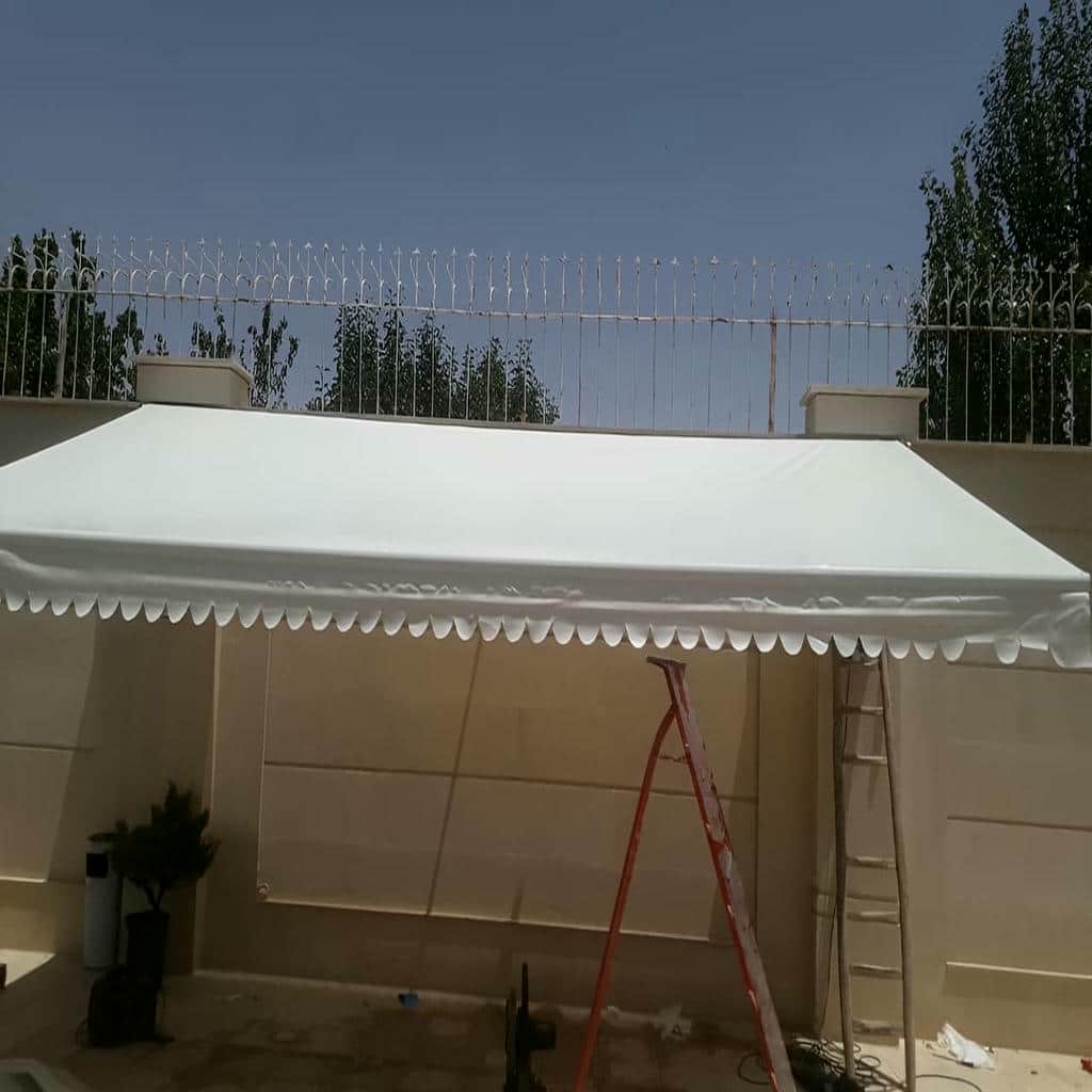 نصب سایبان برقی سازه مقاوم در سنندج