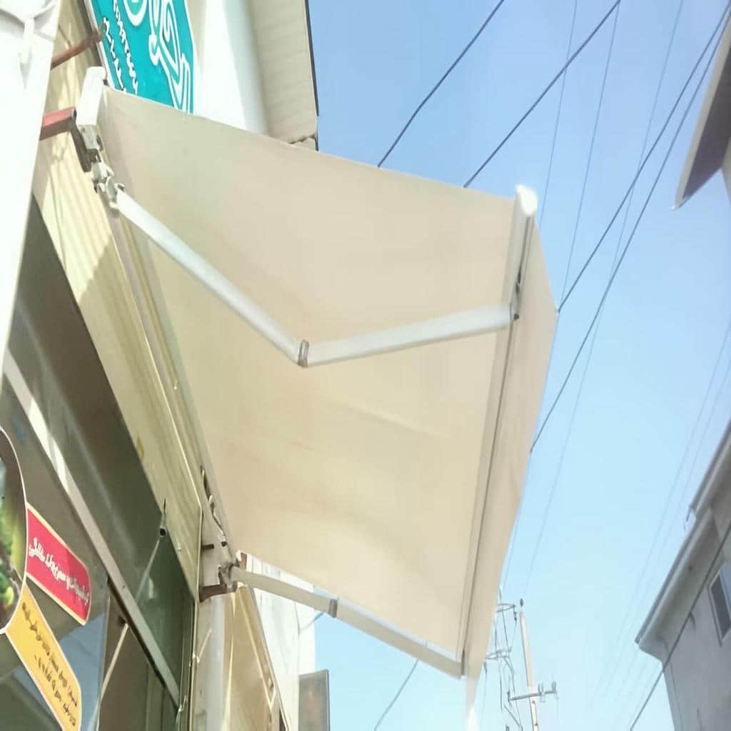 خرید سایبان برقی مناسب مغازه در رفسنجان