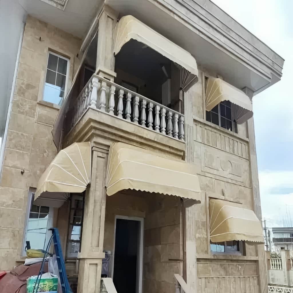 قیمت سایبان برقی پارچه ضد UV در یاسوج