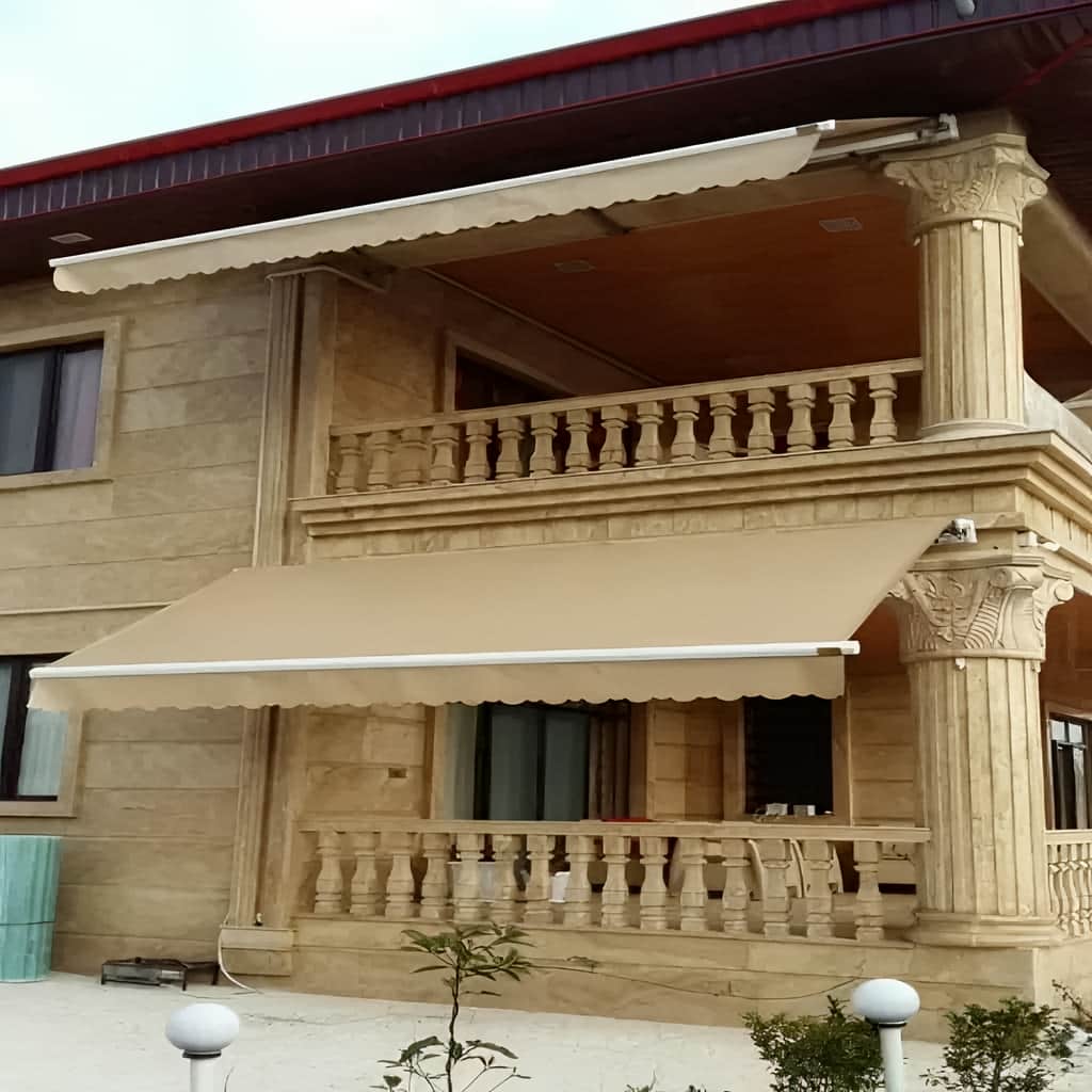 کارخانه سایبان برقی سازه فلزی در رامسر