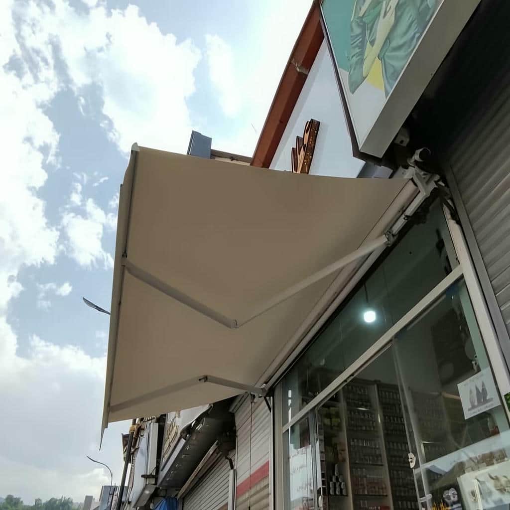 قیمت سایبان برقی پارچه ضدآب در محمدشهر