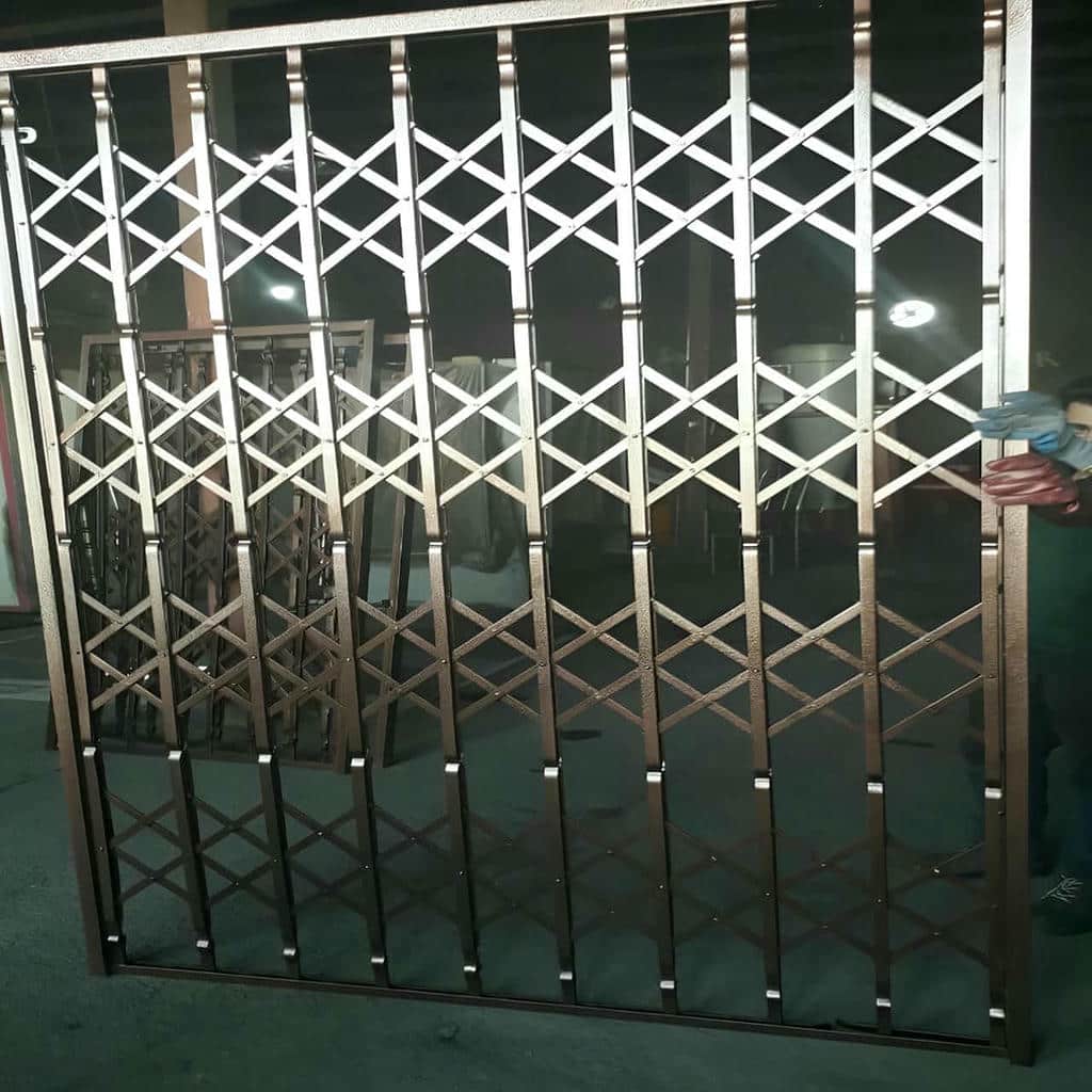 قیمت درب آکاردئونی فلزی چهارگل در بابل