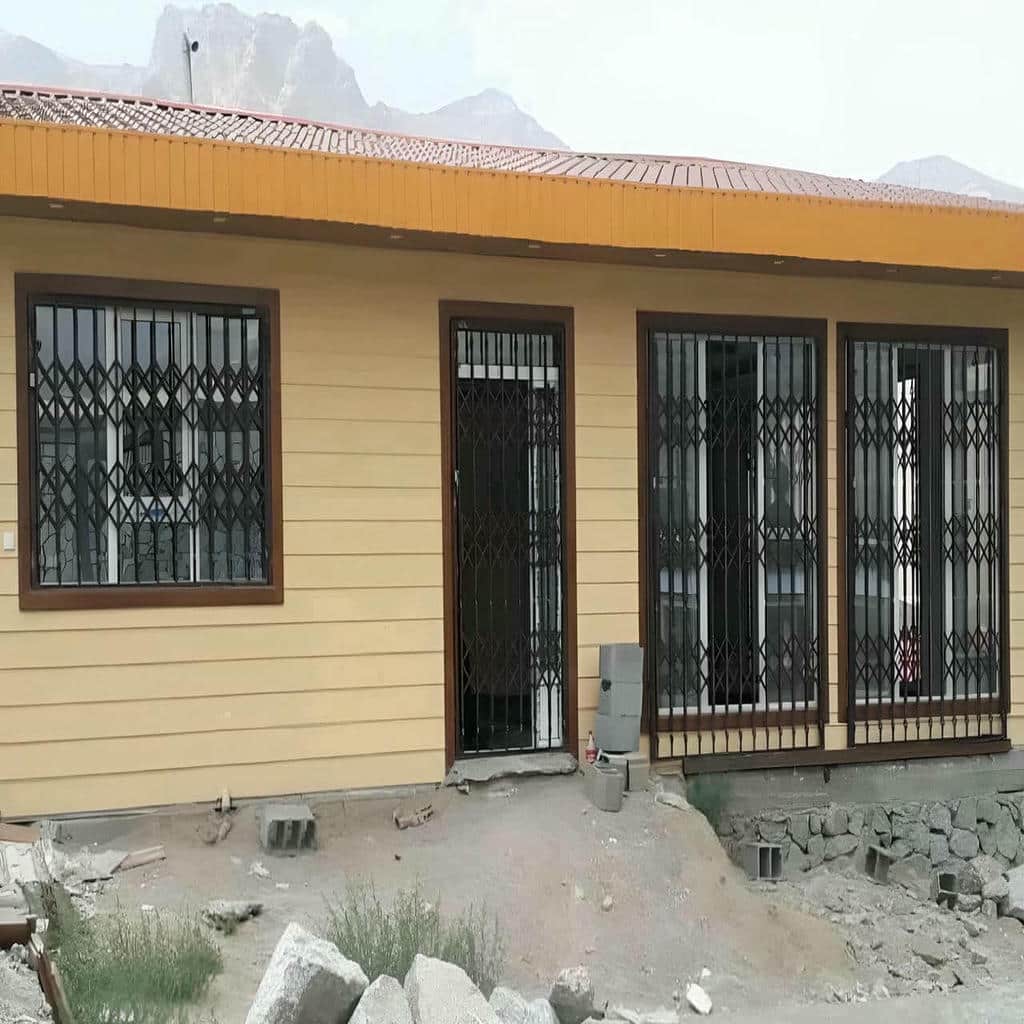 درب آکاردئونی فلزی در نسیم شهر