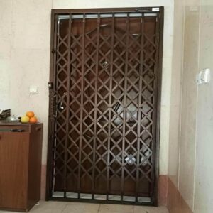درب آکاردئونی فلزی در فشم