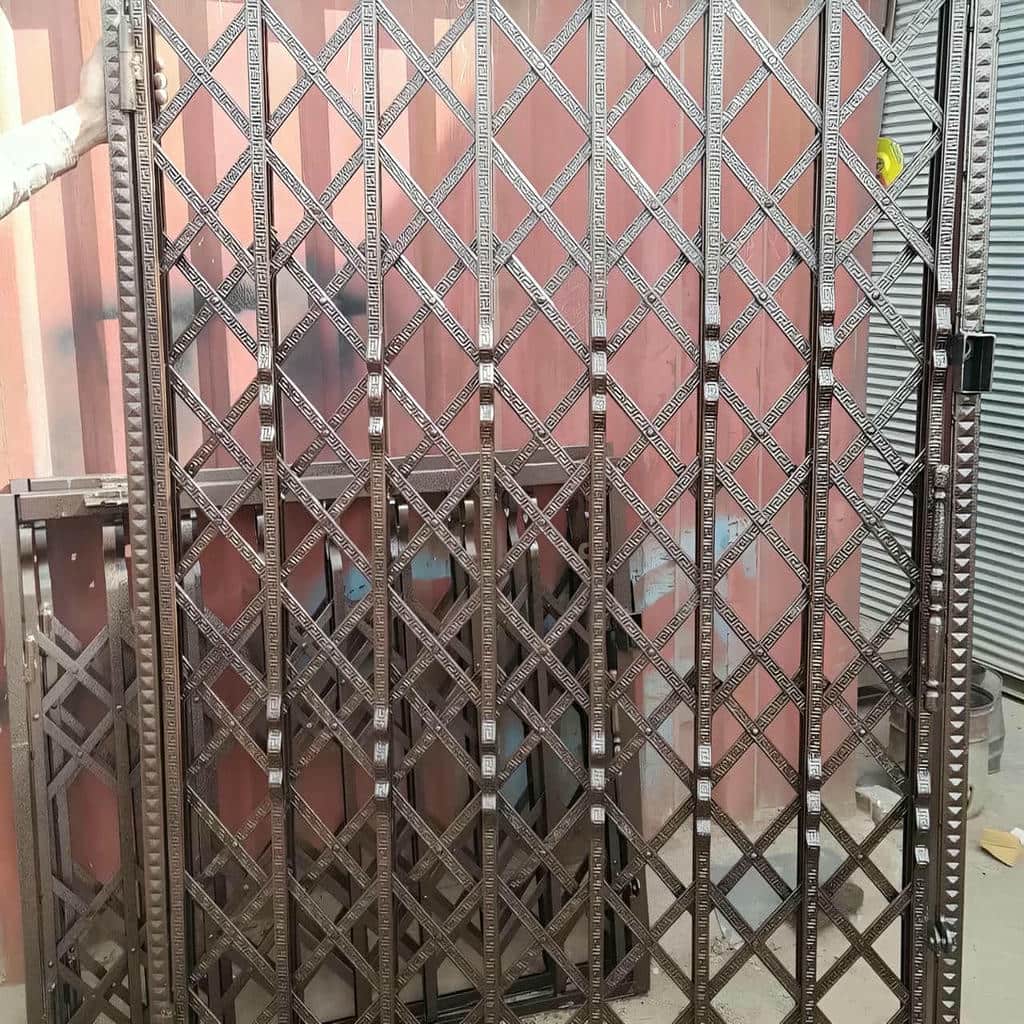 کارخانه درب آکاردئونی فلزی قفل مخفی در اهواز