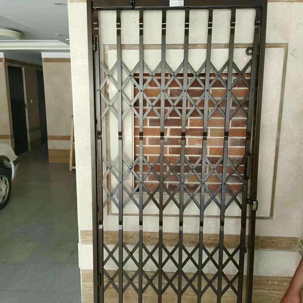 قیمت درب آکاردئونی فلزی سه گل در تهران