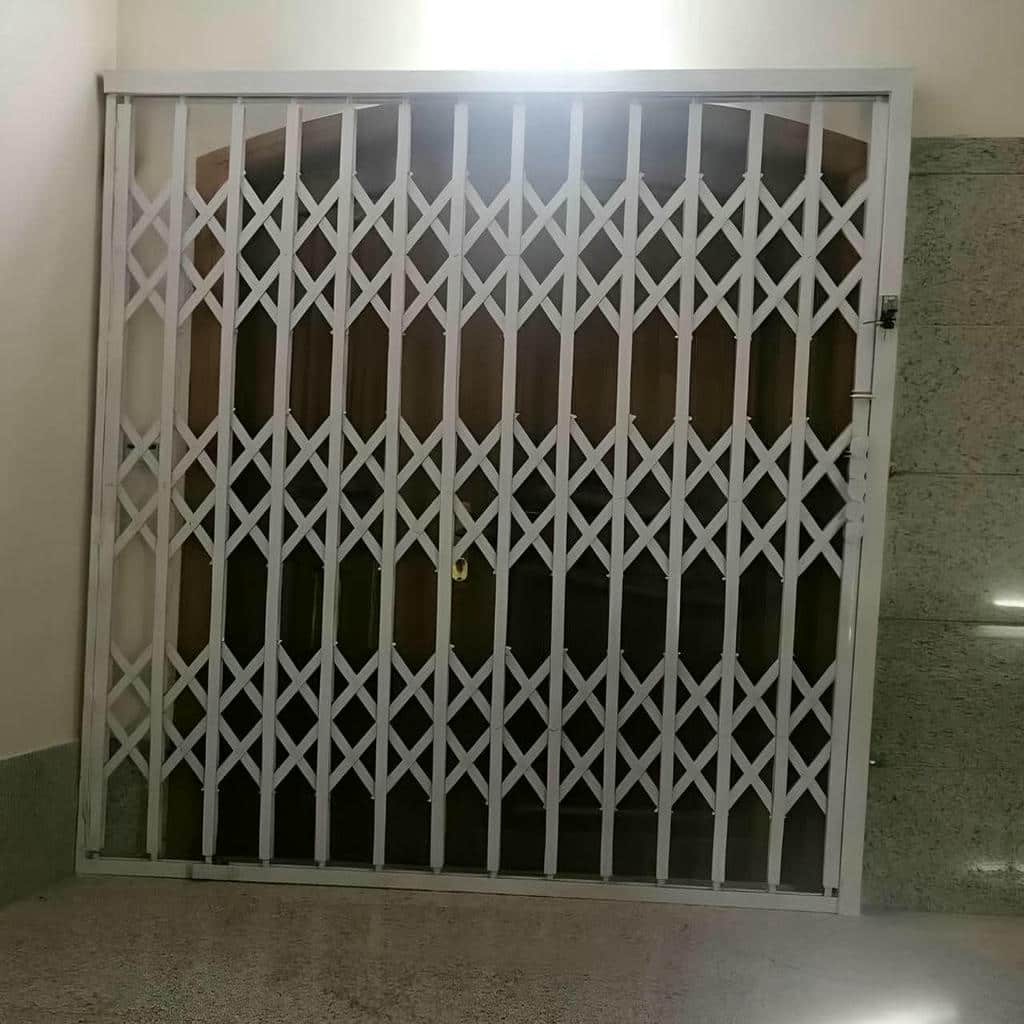 فروش درب آکاردئونی فلزی تمام گل در بندر انزلی