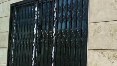 درب آکاردئونی فلزی در ارومیه