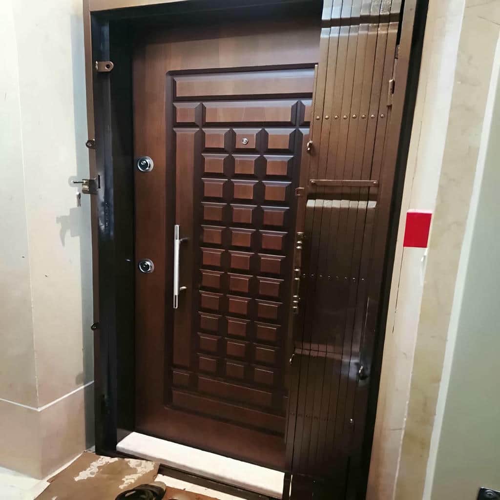 کارخانه درب آکاردئونی فلزی ضدبرش در بجنورد