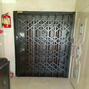 درب آکاردئونی فلزی در استان گیلان