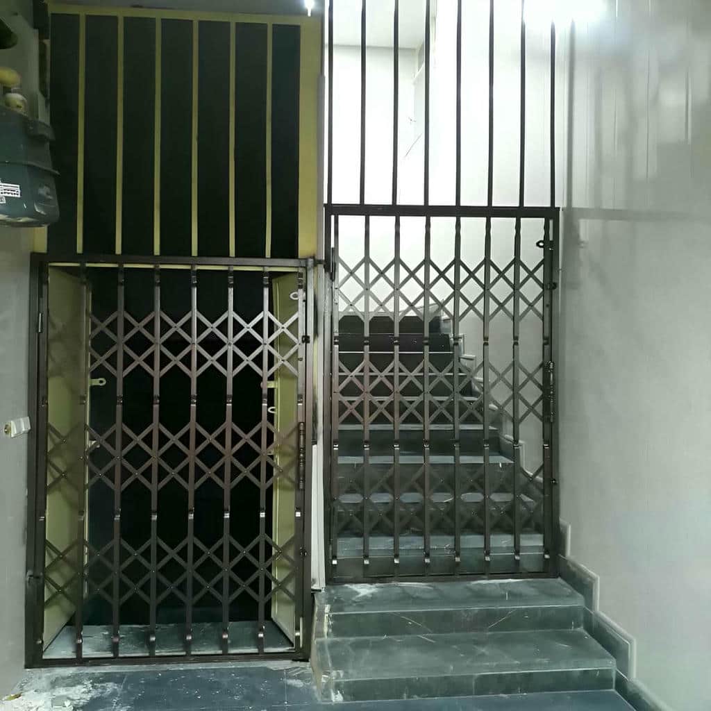 درب آکاردئونی فلزی در ساری