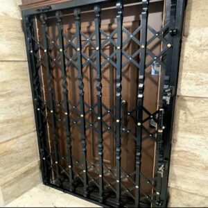 درب آکاردئونی فلزی در اشتهارد