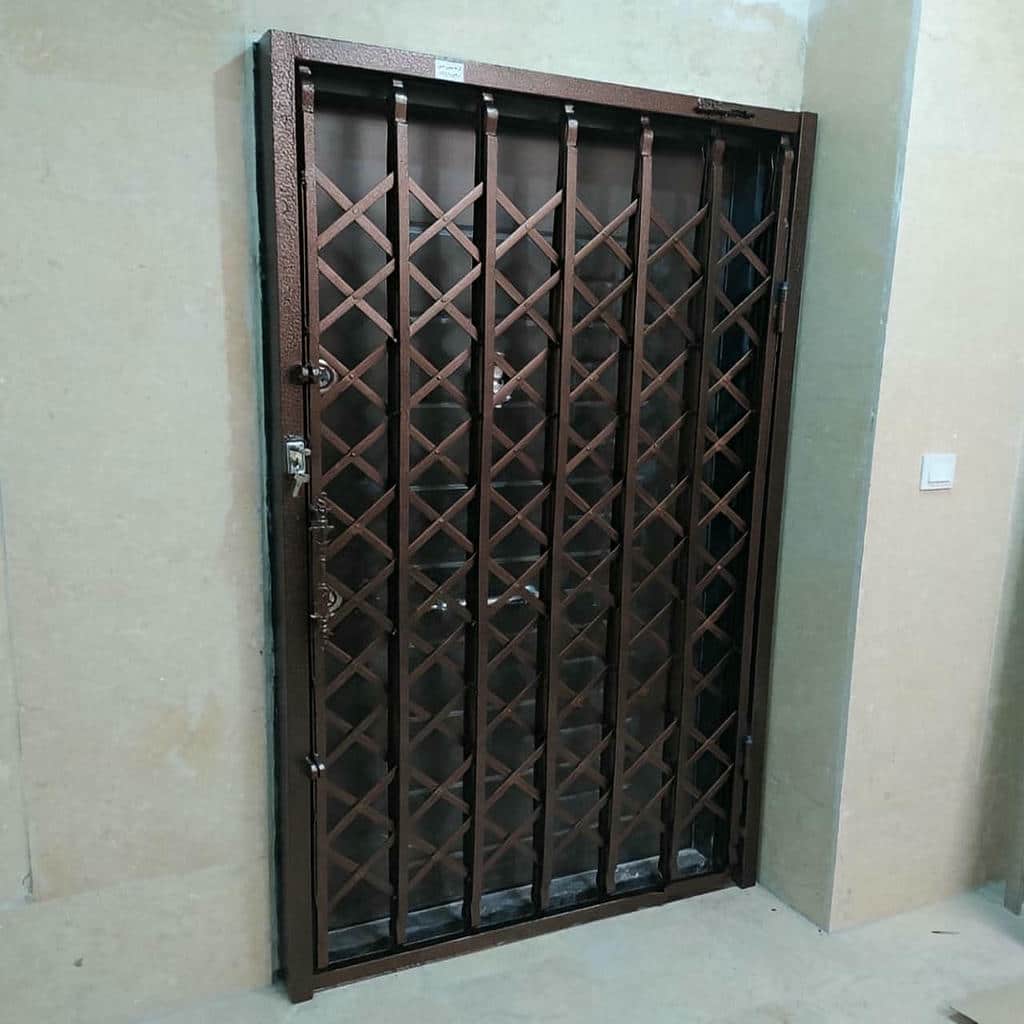 قیمت درب آکاردئونی فلزی سه گل در محمدشهر