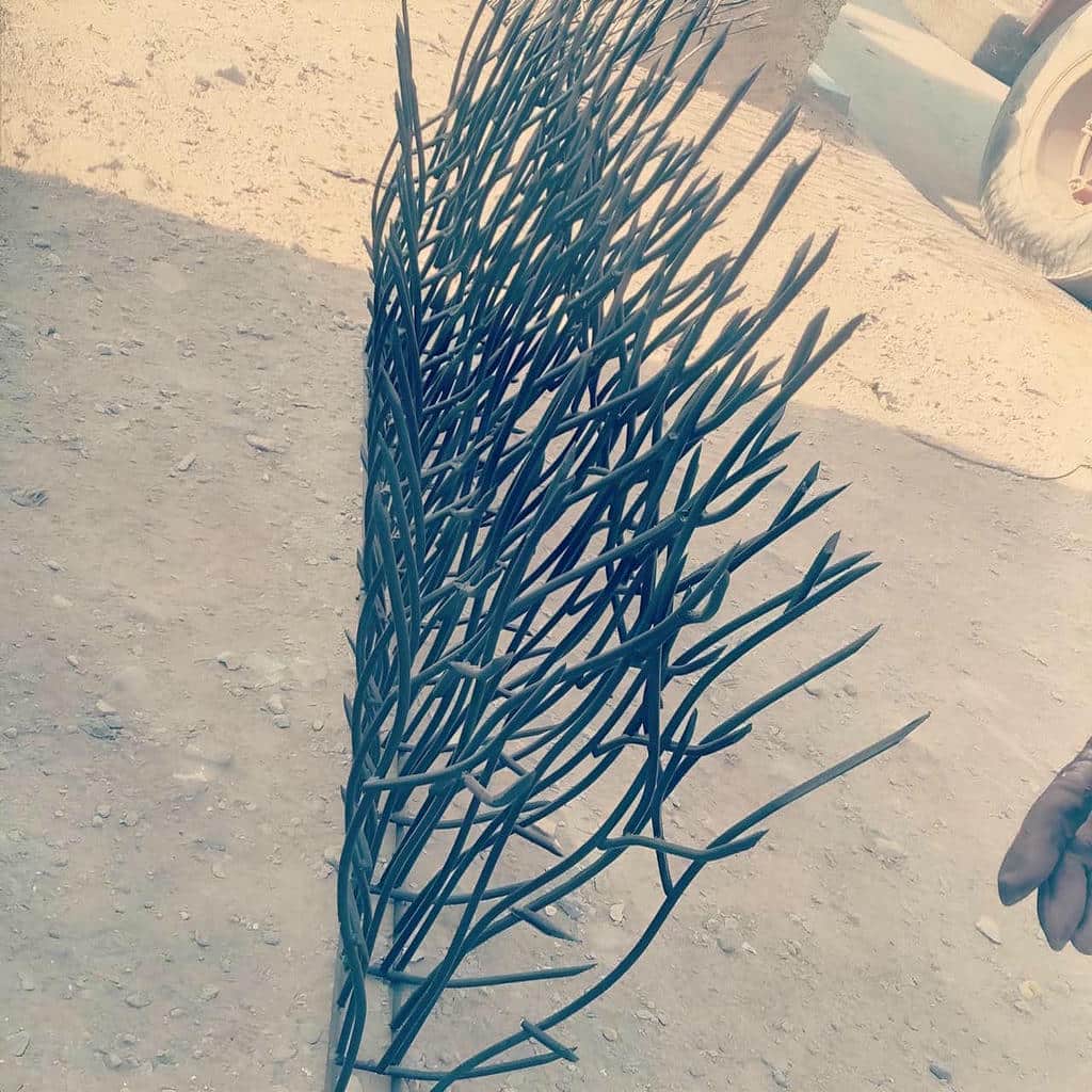 خرید حفاظ شاخ گوزنی دیوار ساختمان جوشکاری دقیق در رشت