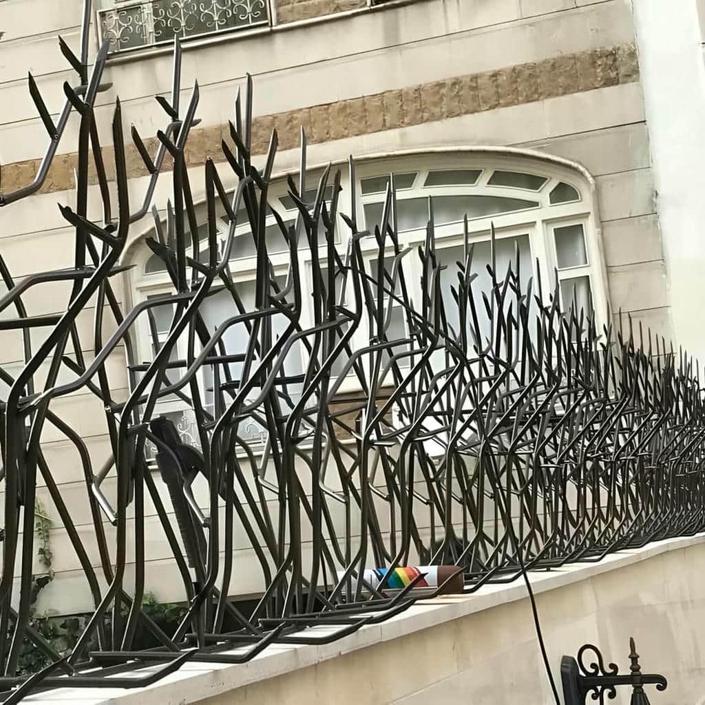 خرید حفاظ شاخ گوزنی دیوار ساختمان تراز دقیق در زاهدان
