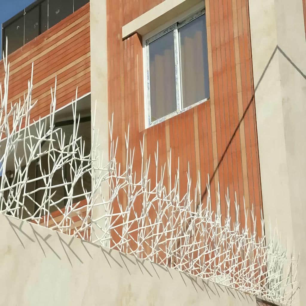 خرید حفاظ شاخ گوزنی دیوار ساختمان شاخه متراکم در بابل