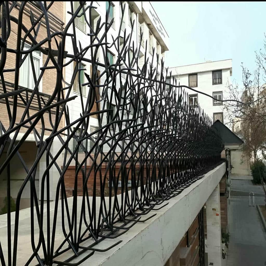 خرید حفاظ شاخ گوزنی دیوار ساختمان ضد زنگ در بجنورد