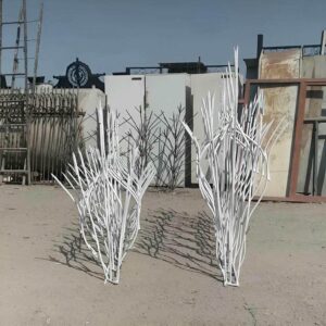 حفاظ شاخ گوزنی دیوار ساختمان در شهرکرد