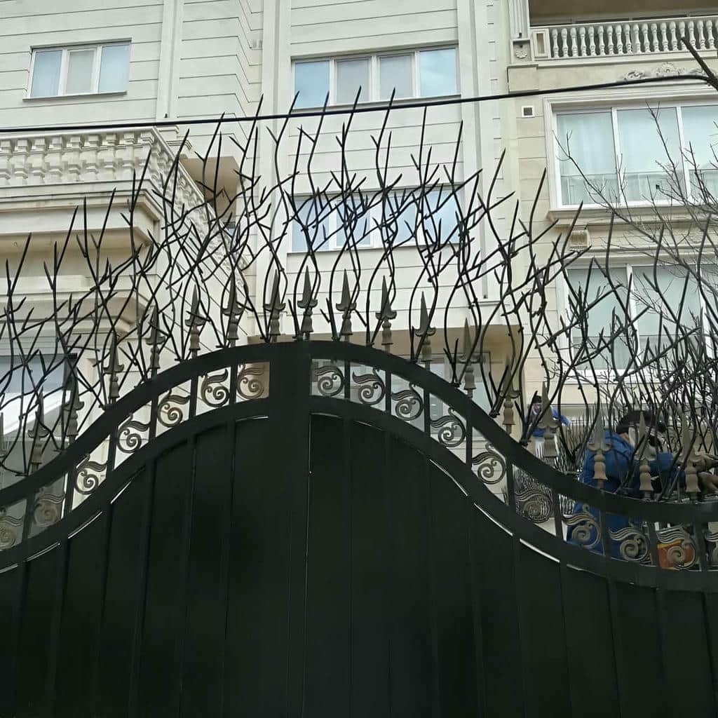خرید حفاظ شاخ گوزنی دیوار ساختمان جوشکاری تقویت شده در آبادان