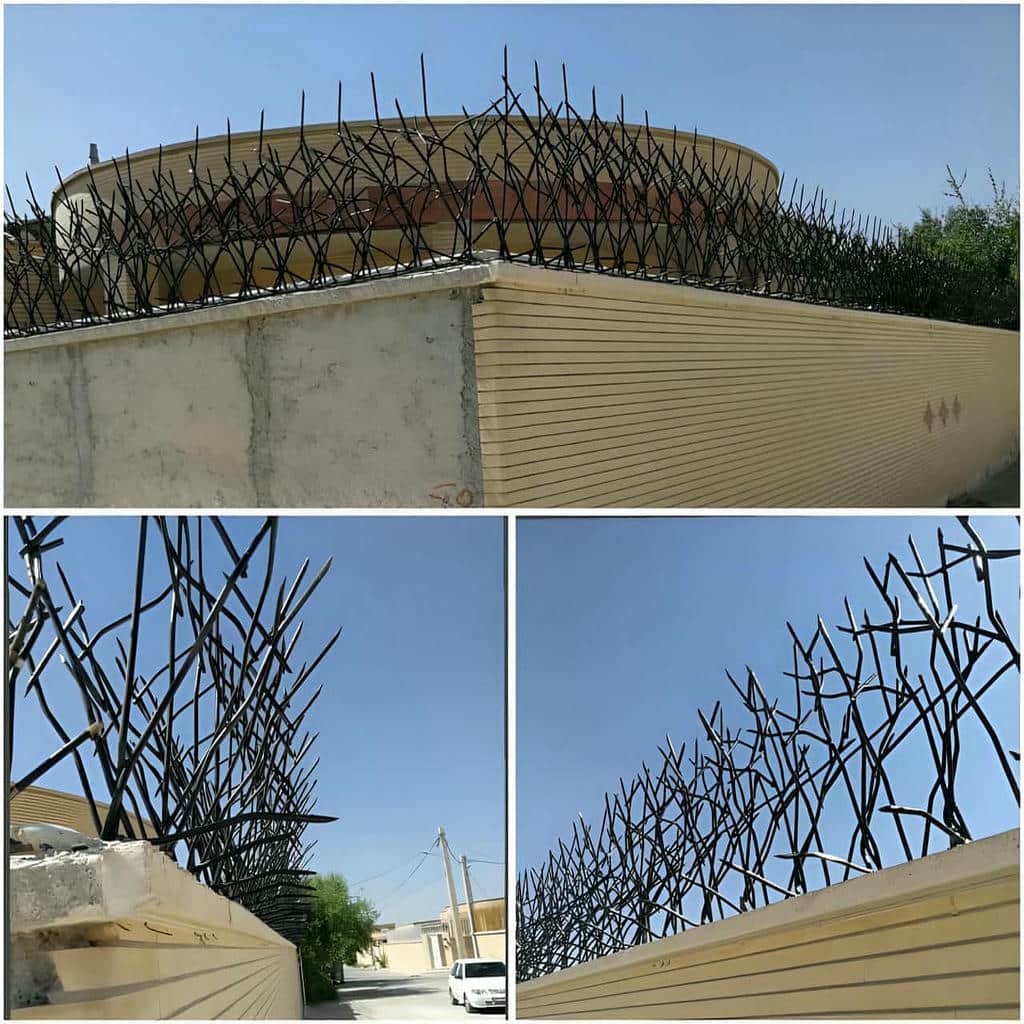 خرید حفاظ شاخ گوزنی دیوار ساختمان تراز دقیق در بندر لنگه